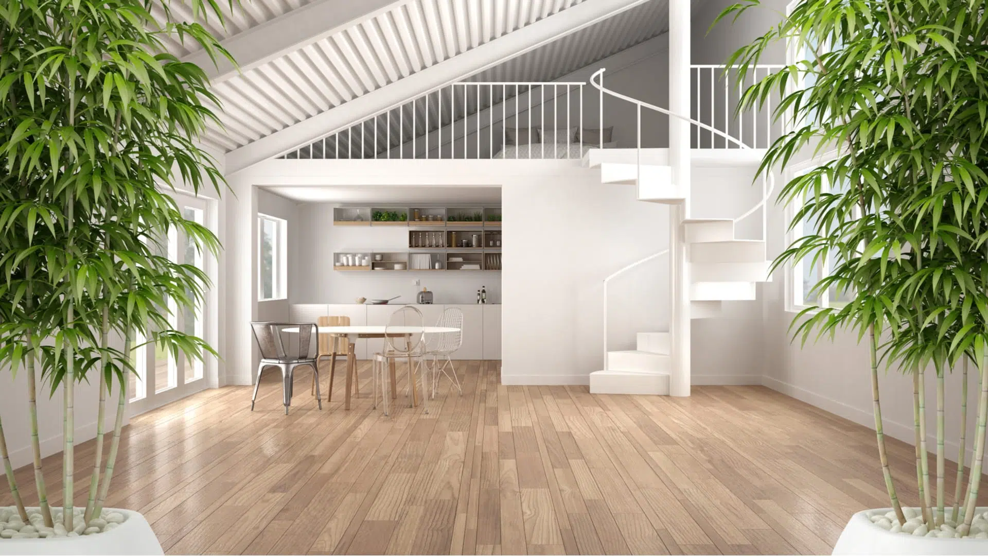 une maison décorée et organisée façon Feng Shui